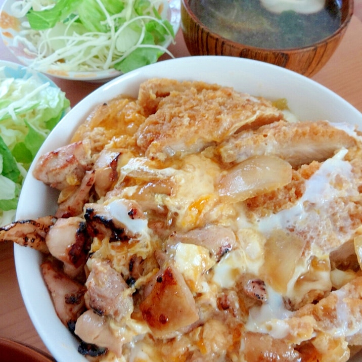 ランチに、二度美味しいでか盛り丼♪